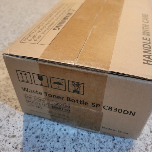 Ricoh 407100 Waste Toner Bottle Container Lanier SP C830DN/831DN✨️NEW IN BOX✨️ - Picture 4 of 5